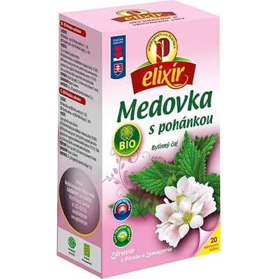 Agrokarpaty Medovka s pohánkou Bio bylinný čaj 20 x 2 g