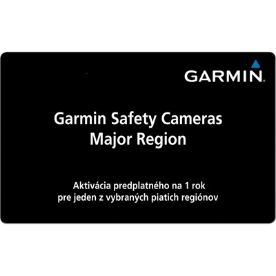 Garmin Safety Cameras - Major Region - aktivacia predplatneho na 1 rok