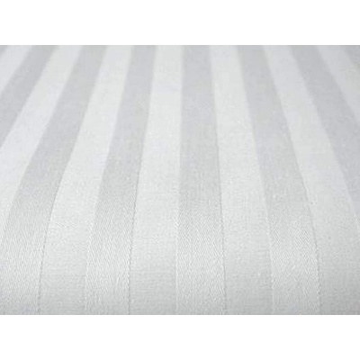 Mirtex Látka ATLAS-HOTEL 150/100 Bílá 20mm hotelový pruh šíře 300cm