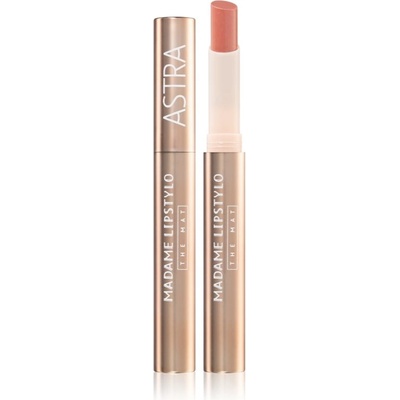 Astra Make-up Madame Lipstylo The Mat krémový rúž s matným efektom 01 Nude Bijou 2 g