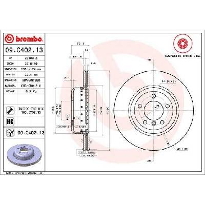 BREMBO 09.C402.13