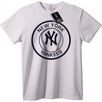 NOONEBRAND Тениска New York Yankees - S, White