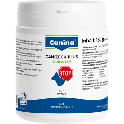 Canina Canizeck Plus Tabletten 180 g