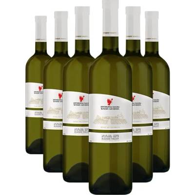 KHAREBA Khareba Alazani Valley biele polosladké víno 12% 6 x 0,75 l (holá lahev)