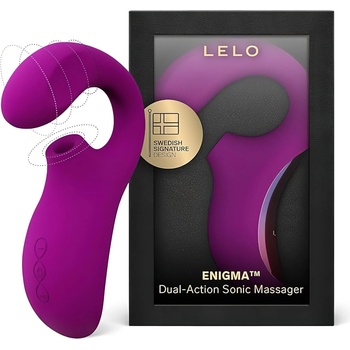 LELO Enigma - акумулаторен, водоустойчив, 2в1 G-точка вибратор (лилав)