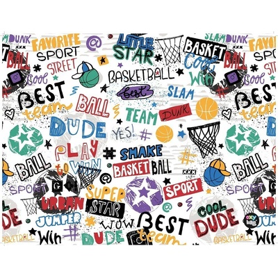 Karton P+P ubrus na lavici 65 x 50 cm Sport
