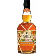 Plantation Barbados Grande Reserve Tmavý rum 40% 1 l (čistá fľaša)