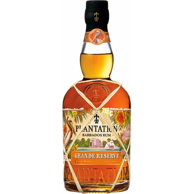 Plantation Barbados Grande Reserve Tmavý rum 40% 1 l (čistá fľaša)