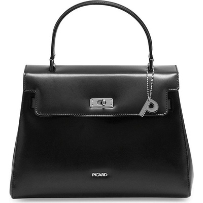 Picard kožená kabelka Berlin Leather Ladies' Bags /Čierna