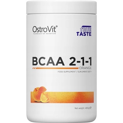 OstroVit BCAA 2: 1: 1, портокал, 400 g, OstroVit
