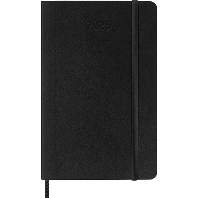 Moleskine A6 týždenný 2025 červený