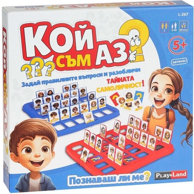 Play Land Настолна игра Playland - Кой съм аз? (BGBG0004606N)
