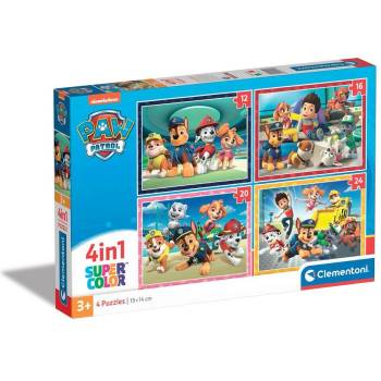 Clementoni 4 в 1 Пъзел Paw Patrol (1009088F)