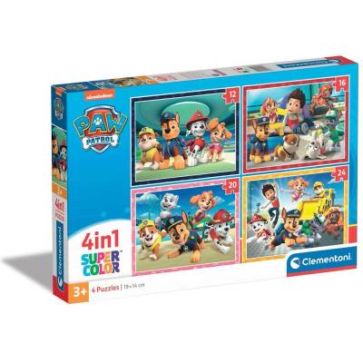 Clementoni 4 в 1 Пъзел Paw Patrol (1009088F)