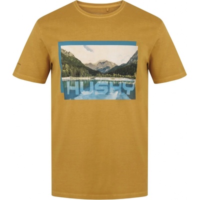 Husky tričko Tee Lake Mustard
