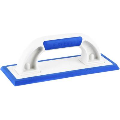 Hladítko plastové 95x240mm podkladová guma pod uhlem, kulaté rohy 0370