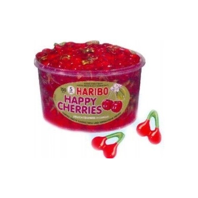 Haribo želatínky Happy Cherries višne 1,2 kg