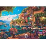 Bluebird Puzzle - Puzzle Lake Como - 500 piese