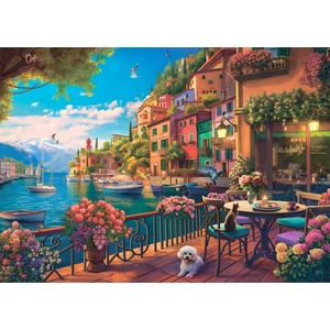 Bluebird Puzzle - Puzzle Lake Como - 500 piese