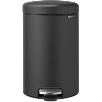 Brabantia Кош за смет с педал Brabantia NewIcon 12L, Mineral Infinite Grey (649741)