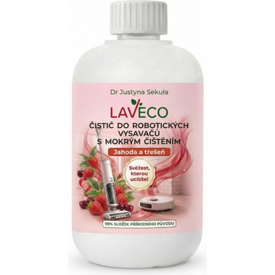 LAVECO Jahoda a třešeň saponát do robotického vysavače 500 ml
