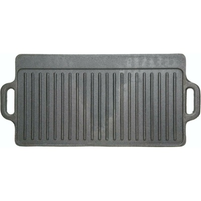 KitchenCraft Litinová grilovací pánev 45 x 23 cm