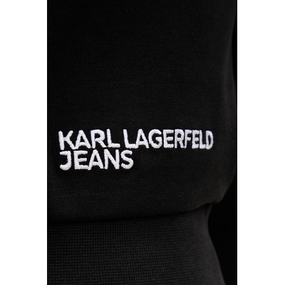 Karl Lagerfeld Jeans суичър с качулка дамски от памук (B2W20042)