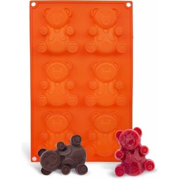 Orion forma silikon Medvídci 31x18x2cm 6 ks