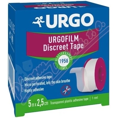 Urgo FILM Transparentní náplast 2 5 cm x 5 m NOVÁ