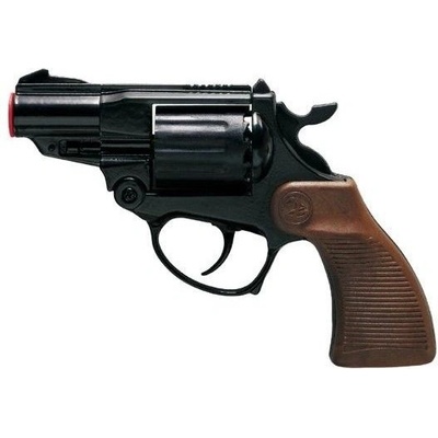 Villa Giocattoli Детски револвер Villa Giocattoli Falcon Black - С капси, 12 изстрела (1452)