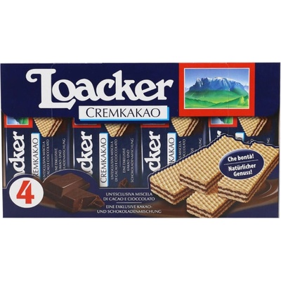 Loacker Sušenky klasické kakaové (4x45 g) 180 g