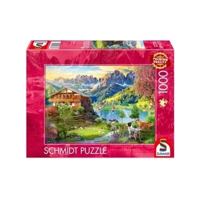 Schmidt Spiele Relaxation in the Dolomites (1000 pieces)