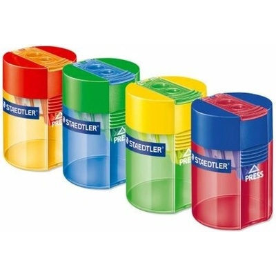 Strúhadlo, dvojdierové, so zásobníkom, STAEDTLER "512", mix farieb