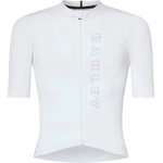 Oakley Мъжка фланелка с къс ръкав за колоездене Oakley Endurance Lite Jersey Cycling jersey - White (056-3980-0311)