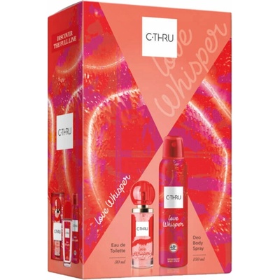 CTHRU ZŚ23 EDT30 + DEO150 Love Whisper EDT 30 ml + deodorant 150 ml