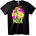 NOONEBRAND Тениска Неонова Маска - 2XL, Black