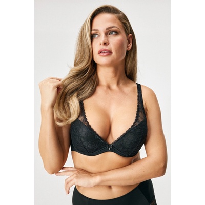 Rosme podprsenka Allure Push-Up s vyberateľnými vypchávkami čierna