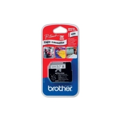 Brother MK221BZ popisovacia nelaminovaná páska čierno/biela (9mm)