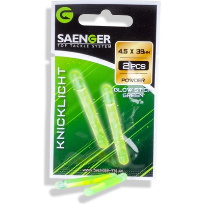 Saenger Chemické světlo zelené 2ks 4,5 x 39 mm
