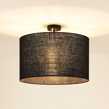 Brilagi - Плафон TUBES ROLLER 1xE27/15W/230V, Ø 50 см, черен (BG1258)