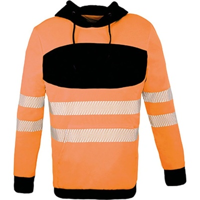 Korntex reflexná pracovná mikina KX1002 Signal Orange