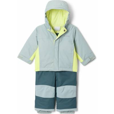 Buga III Set Detsky Set Bunda Nohavice Crushed Blue Neon Light Everblue