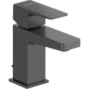 Duravit Manhattan - Смесител за умивалник със сифон, матово черно MH1010001046 (MH1010001046)