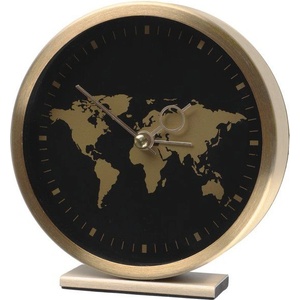 4LIVING Часовник будилник Globe - Ø12 см (TB-4Living-650156) Часовници