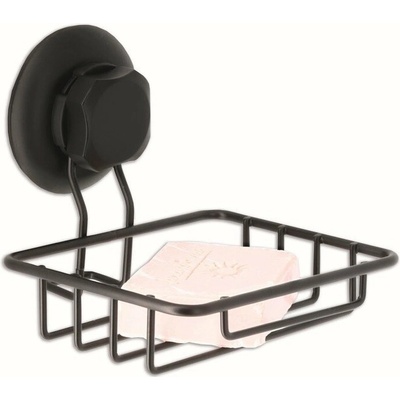 Compactor Držák na zubní kartáčky Compactor Bestlock Black s přísavkou - bez vrtání