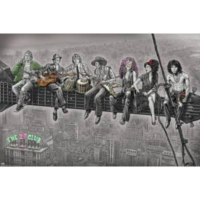 CurePink: | Plakát: The 27 Club (61 x 91,5 cm) 150g [GPE5916]