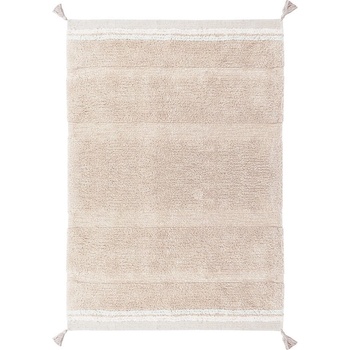 Image 1 of Lorena Canals Светлорозов ръчно изработен памучен килим подходящ за пране 90x130 cm Bloom Rose - Lorena Canals (C-BLOOM-ROS-XS)