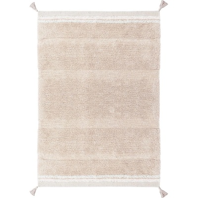 Lorena Canals Светлорозов ръчно изработен памучен килим подходящ за пране 90x130 cm Bloom Rose - Lorena Canals (C-BLOOM-ROS-XS)