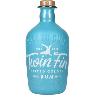Twin Fin Spiced Golden Rum 38% 0,7 l (holá láhev)