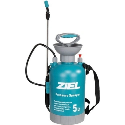 Ръчна градинска пръскачка Ziel CF-GC-5 - 5 л с регулируем накрайник (3528430)